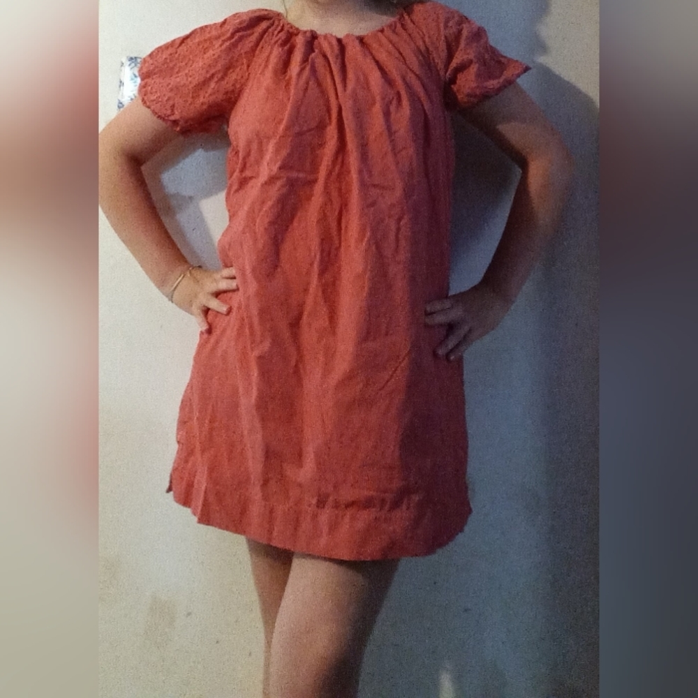Pink mini dress